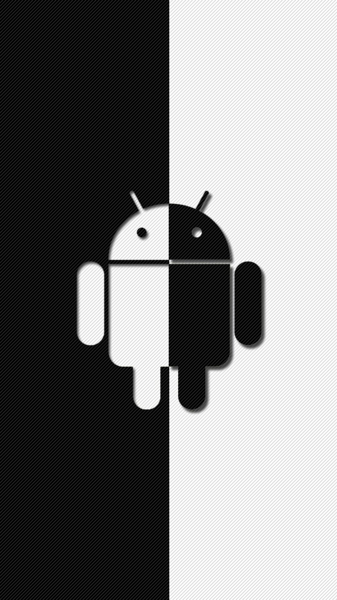Logo Android Hitam Dan Putih Wallpapersc Android