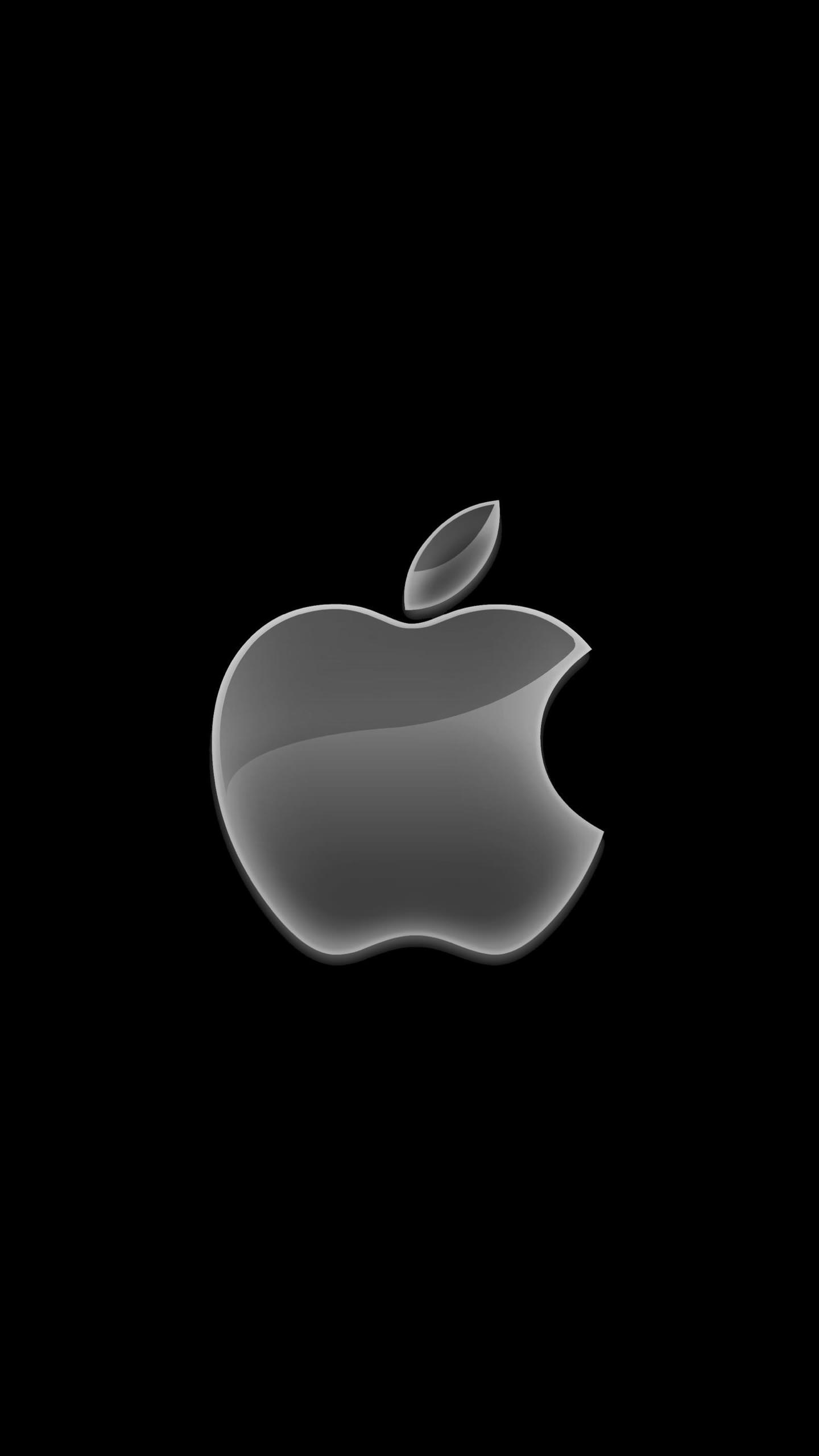 Logo Apple Berwarna Warni Keren Hitam Wallpapersc Android