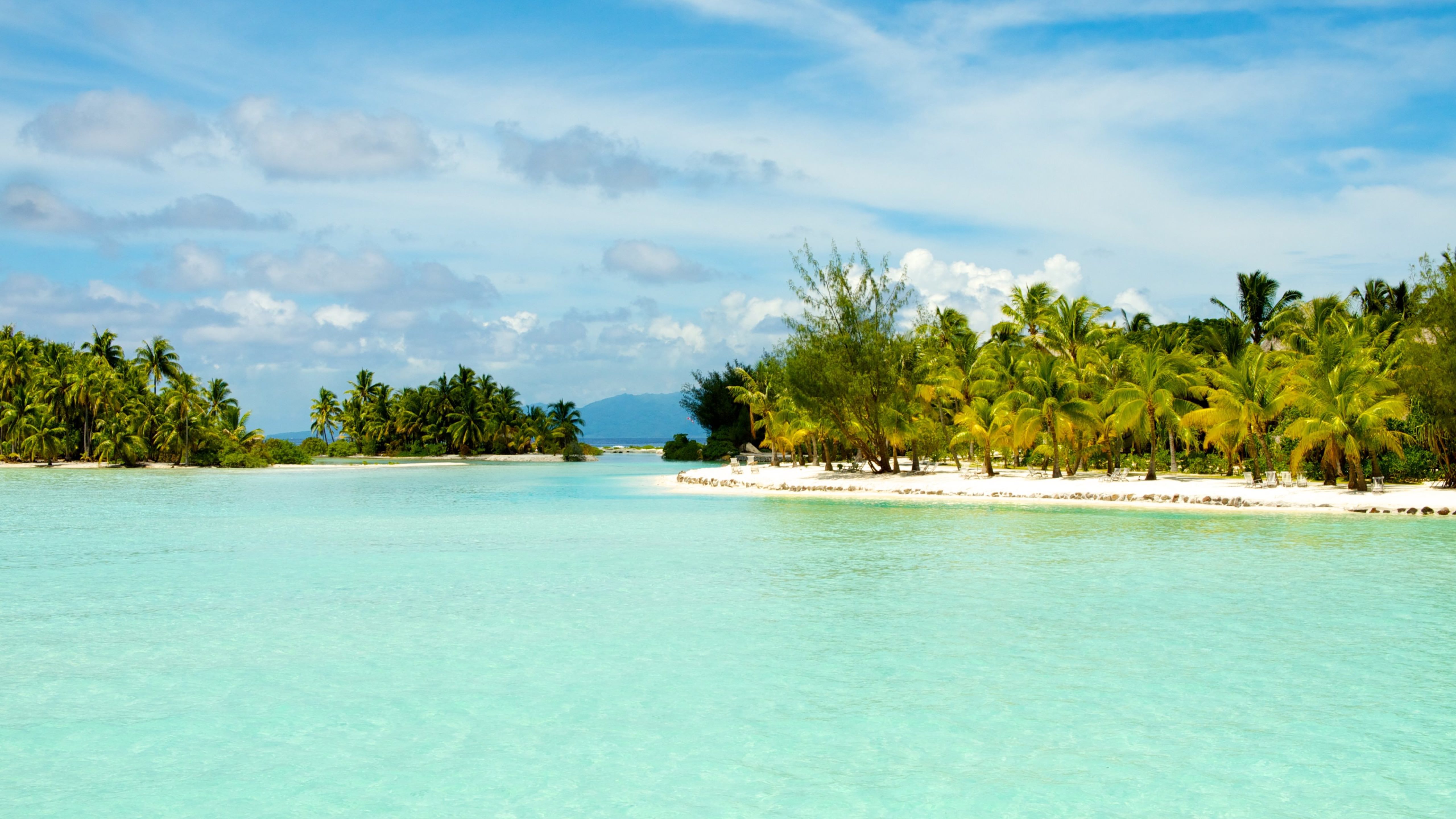 Pemandangan Laut Pulau Tropis Wallpapersc Desktop