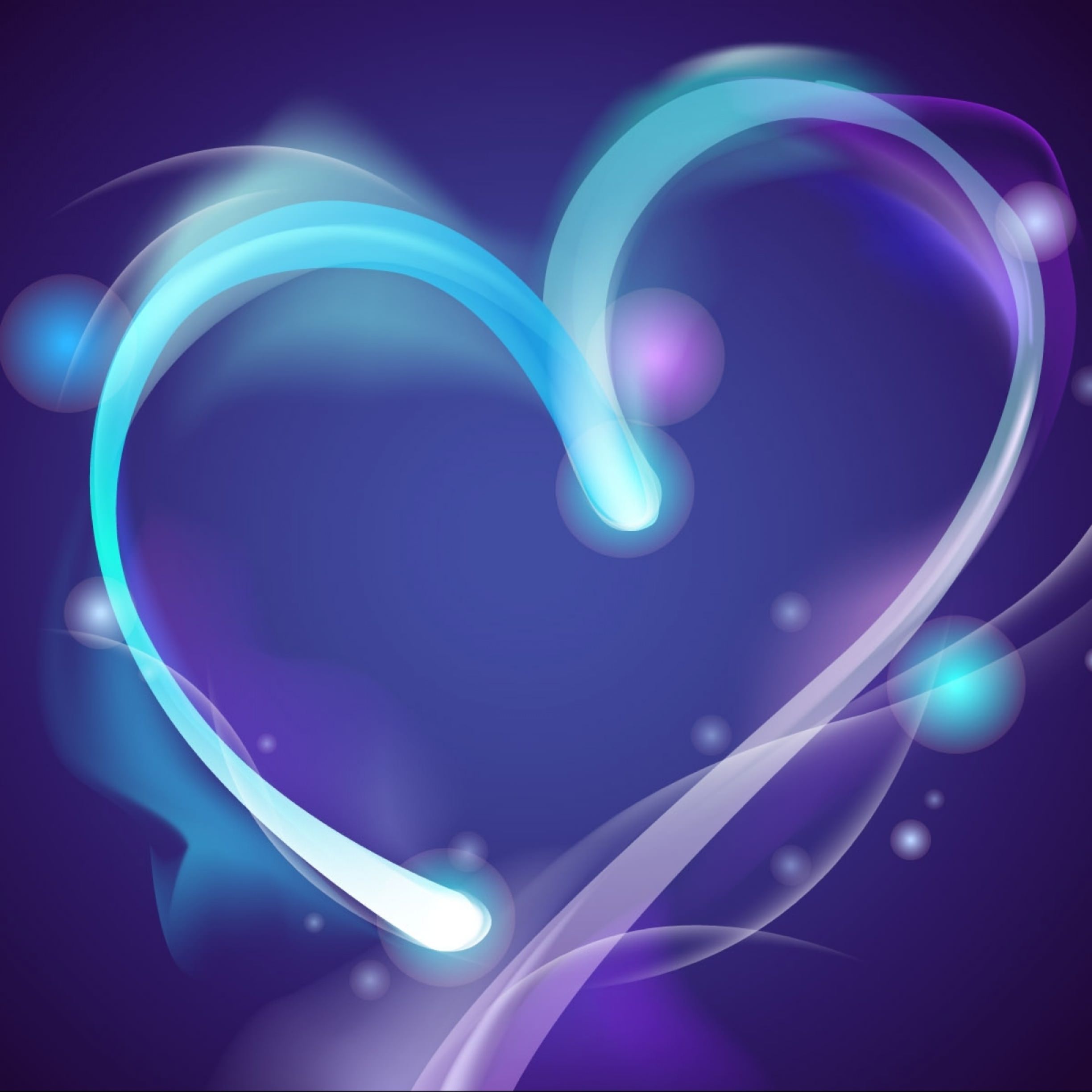 Cute Purple Heart Wallpaper Sc Ipad