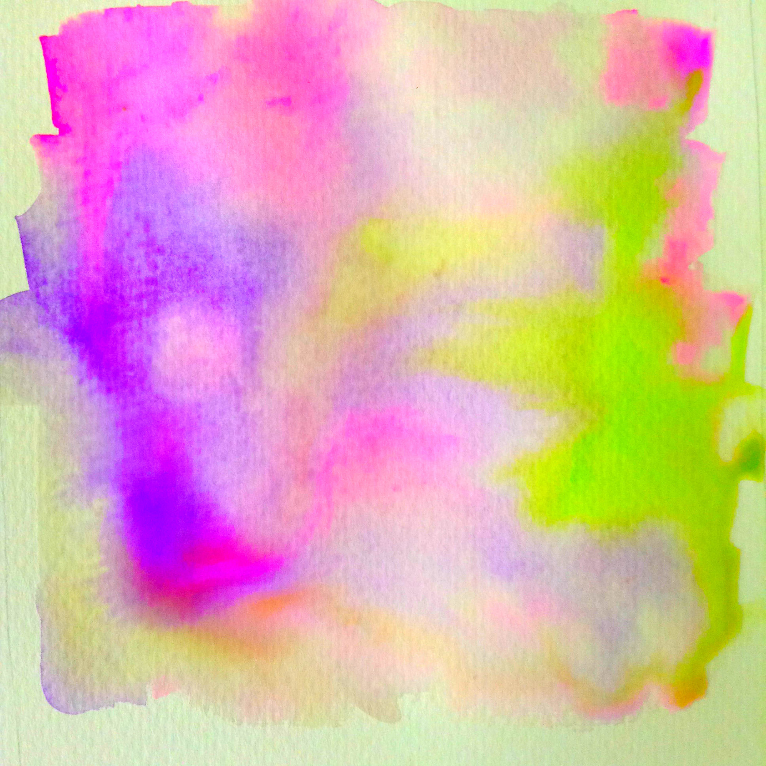 模様絵の具紫黄緑 Wallpaper Sc Ipad壁紙