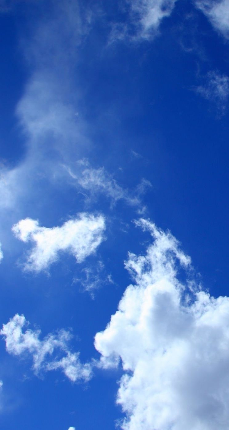 Pemandangan Biru Langit Awan Wallpapersc IPhoneSE5s