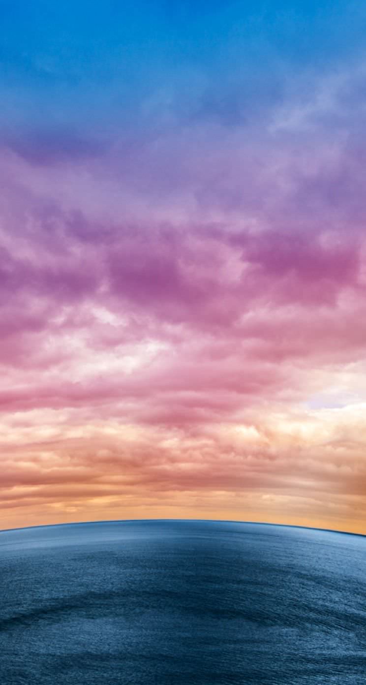 Pemandangan Langit Fantasi Warna Warni Wallpapersc IPhoneSE5s