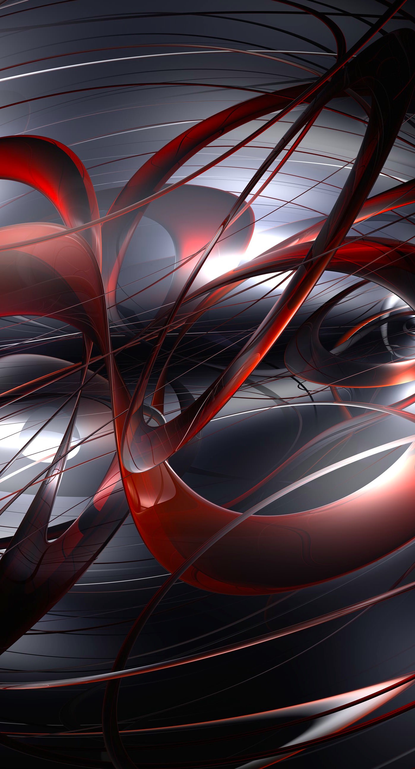 Pattern black red 3D Cool | wallpaper.sc iPhone6sPlus