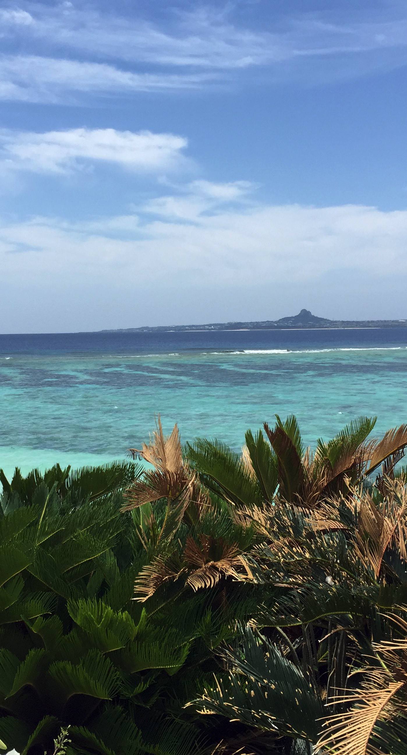 Pemandangan Laut Langit Biru Tropis Wallpapersc IPhone6sPlus