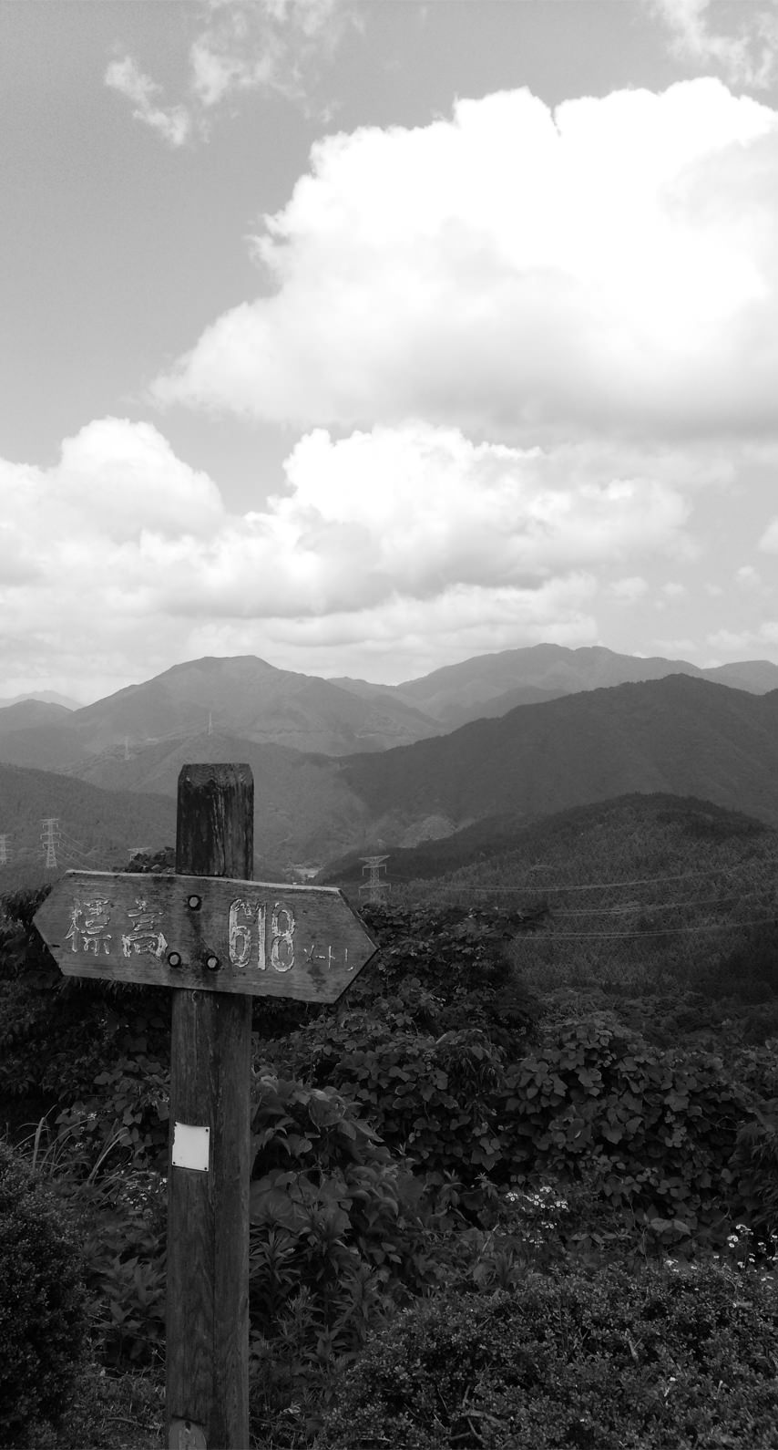 Pemandangan Jalan Gunung Monokrom Wallpapersc IPhone7
