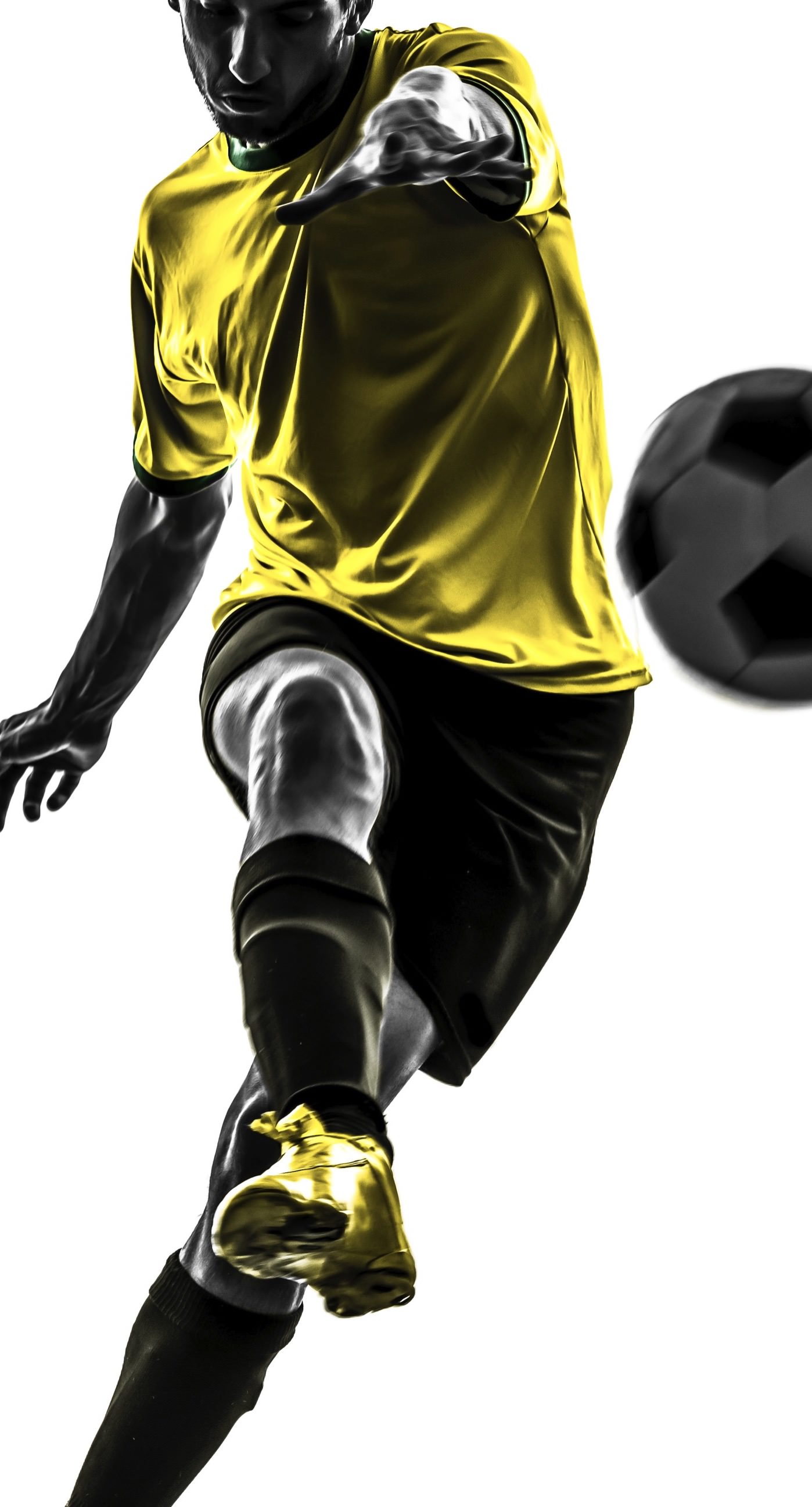 Sepakbola Bola Kuning Hitam Wallpapersc IPhone7Plus