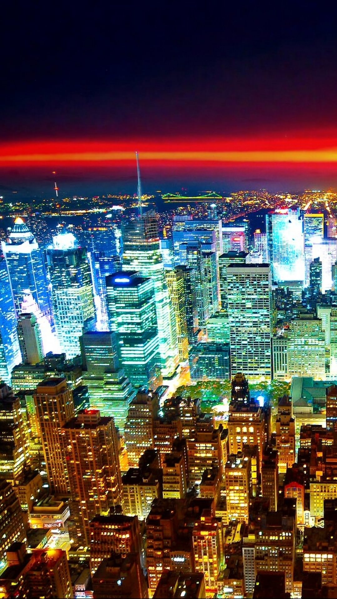 Landscape City Night View Wallpaper Sc Smartphone