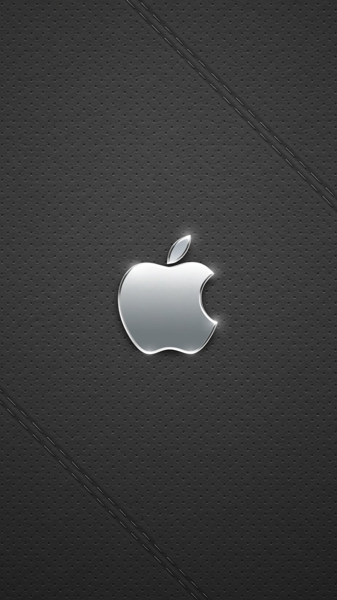 Apple Black Silver Wallpaper Sc Smartphone