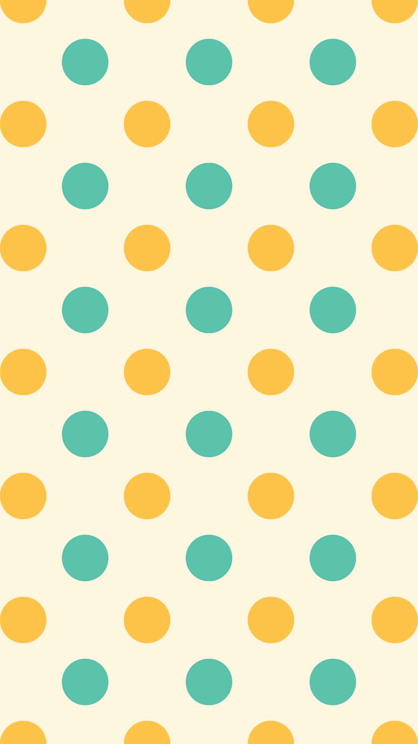 Yellow Polka Dot Green Wallpaper Sc Smartphone