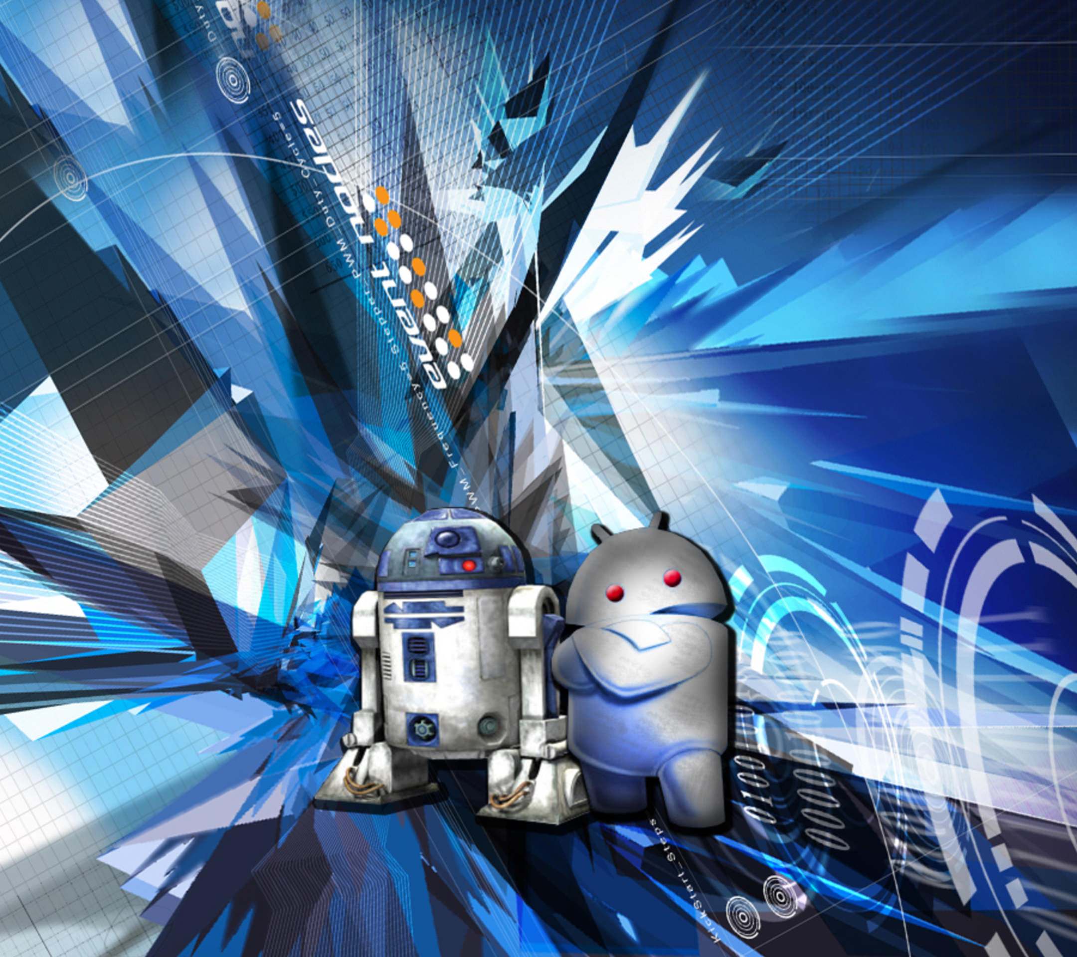 Logo Android R2d2 Wallpaper Sc Smartphone