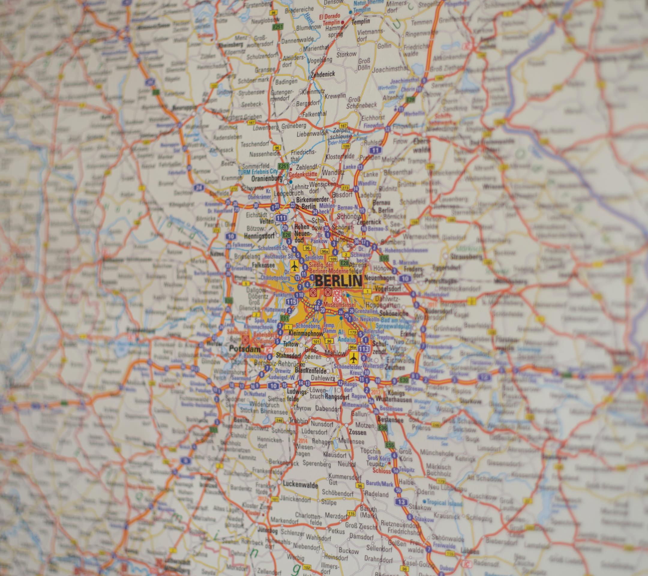 地図ベルリン Wallpaper Sc スマホ壁紙