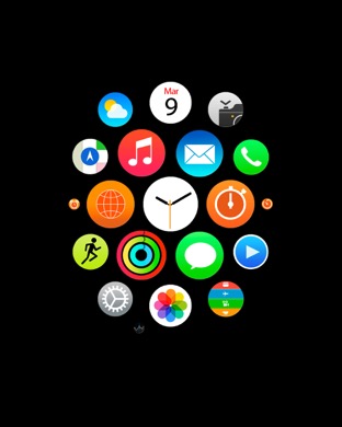 Apple Watch Photo Face 文字盤壁紙画像