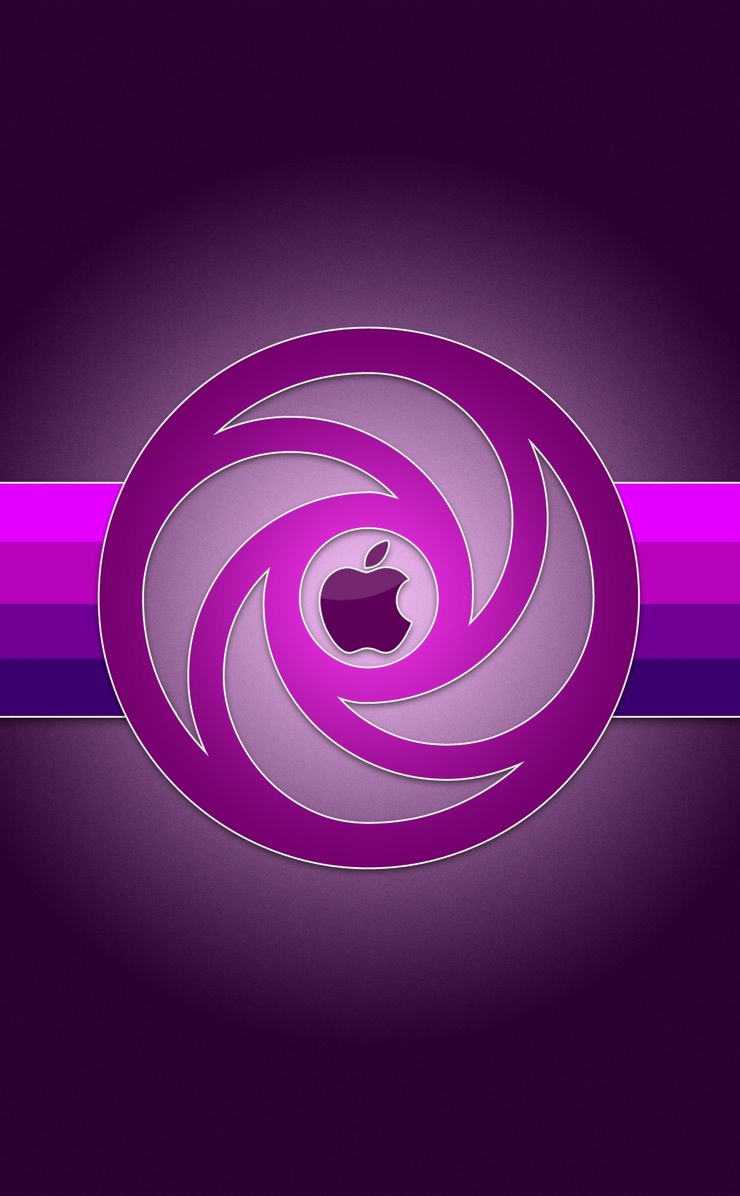 Apple紫 Wallpaper Sc Iphone4s壁紙