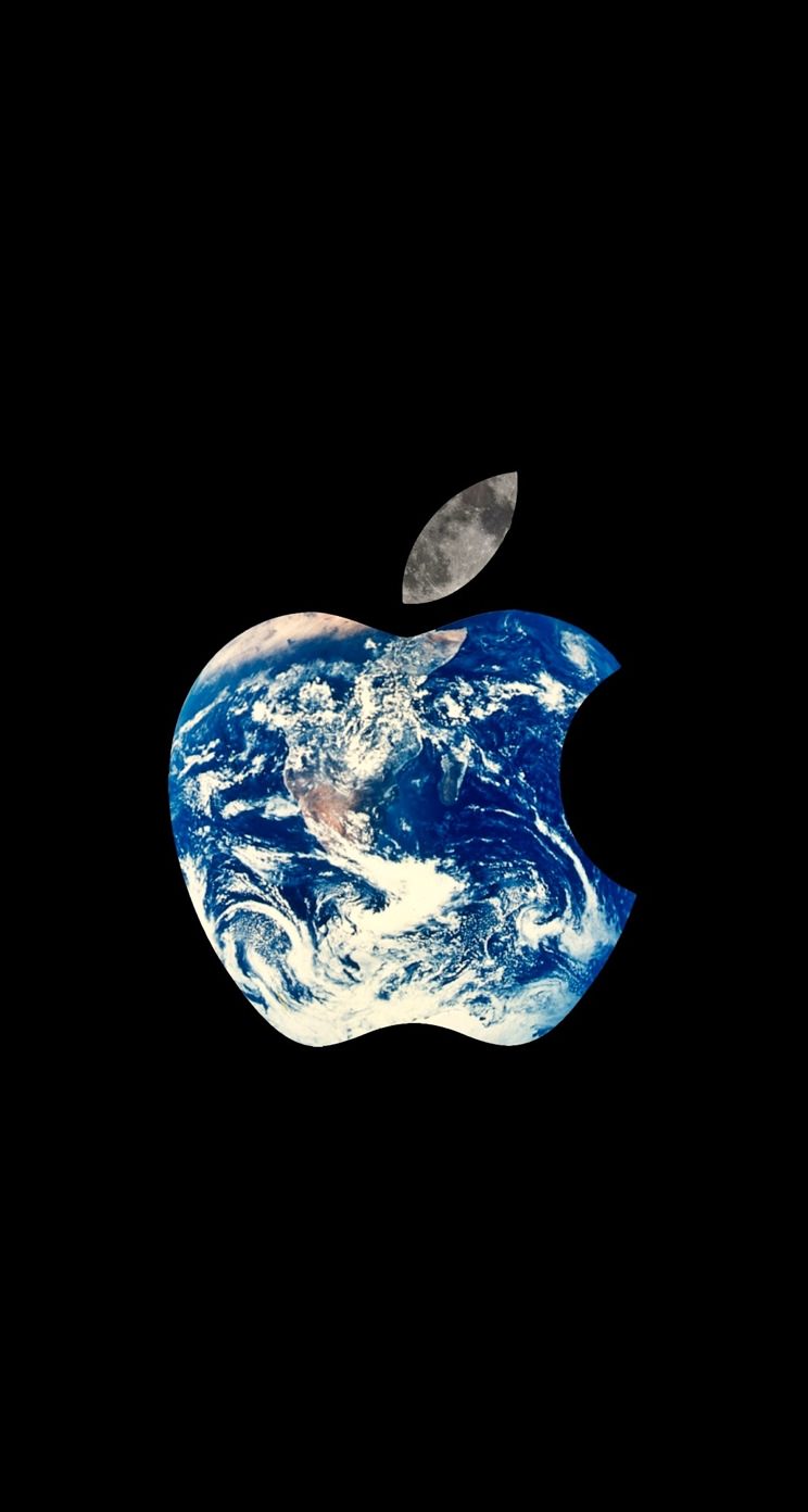 Apple Earth Wallpaper Sc Iphone5s Se