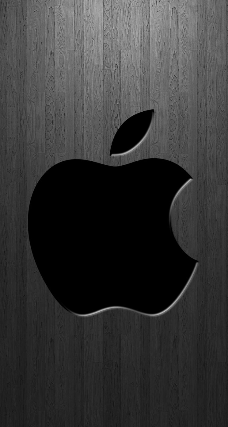 Apple板黒 Wallpaper Sc Iphone5s Se壁紙