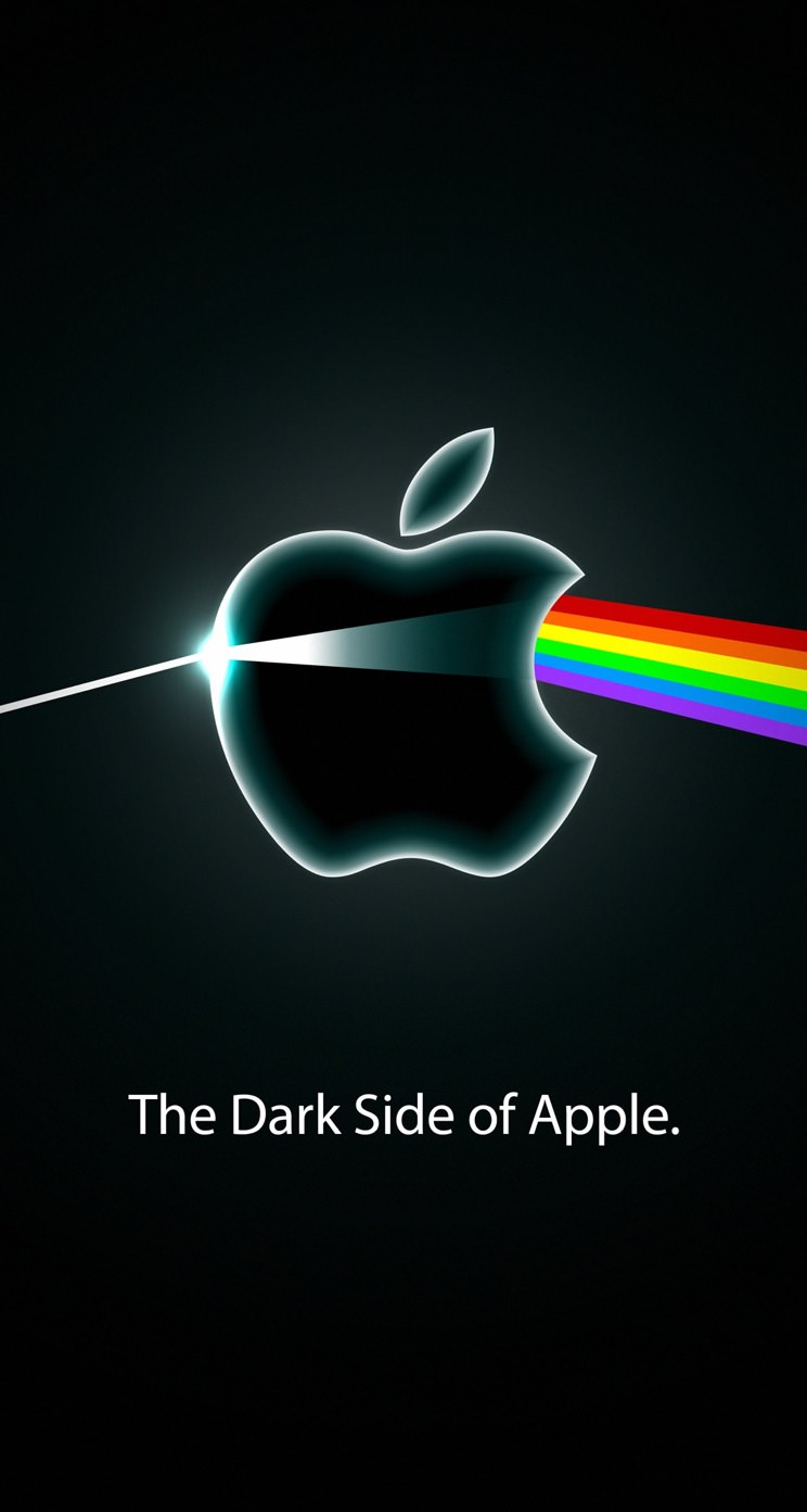 Apple Spectral Black Wallpaper Sc Iphone5s Se