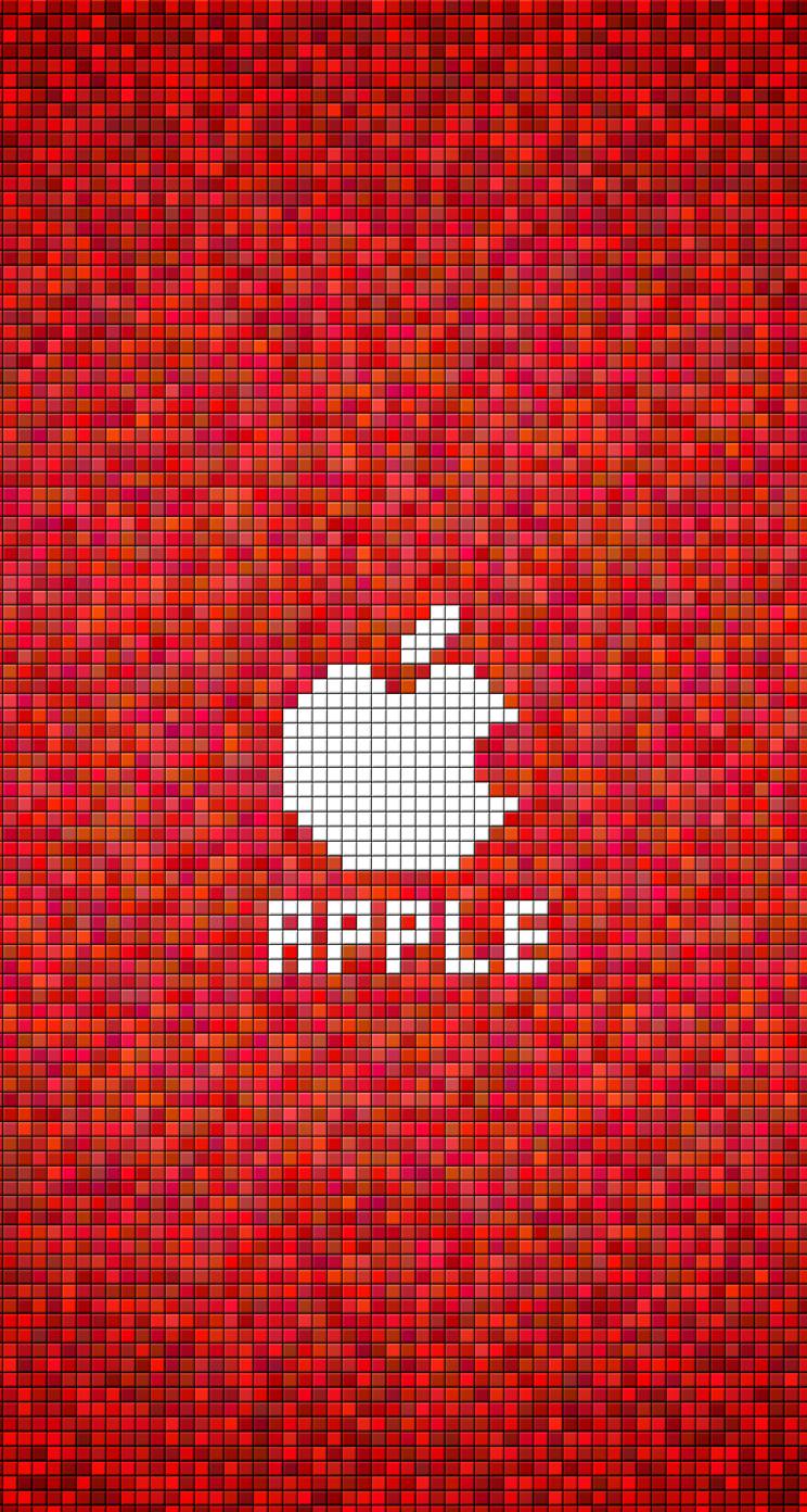 Apple Red Dot Wallpaper Sc Iphone5s Se