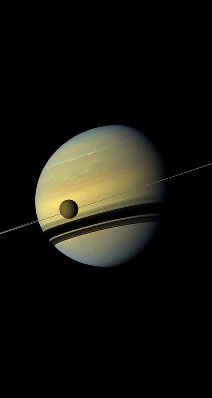 espacio de Saturno | wallpaper.sc iPhoneSE,5s