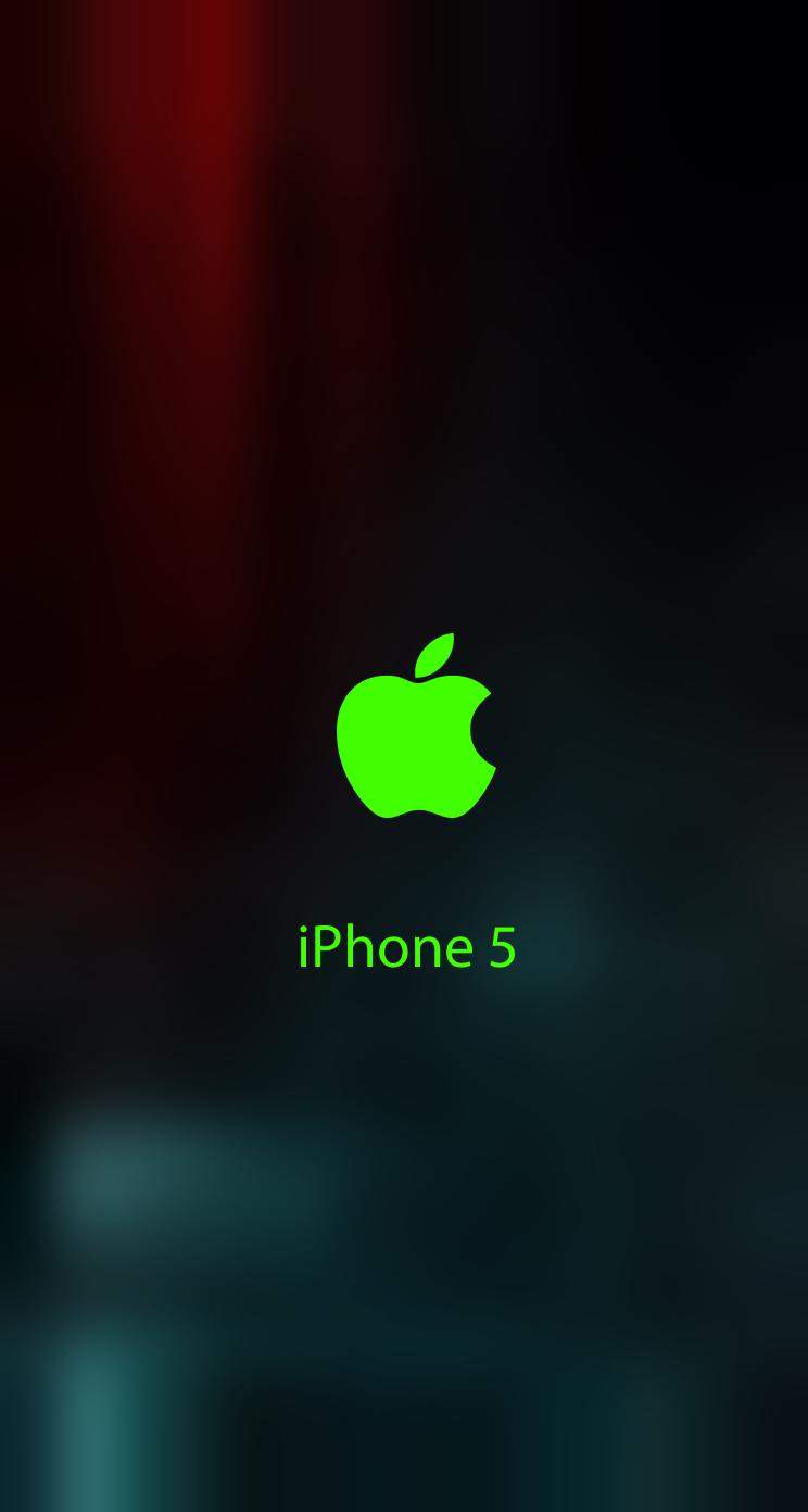 Appleiphone5緑 Wallpaper Sc Iphone5s Se壁紙