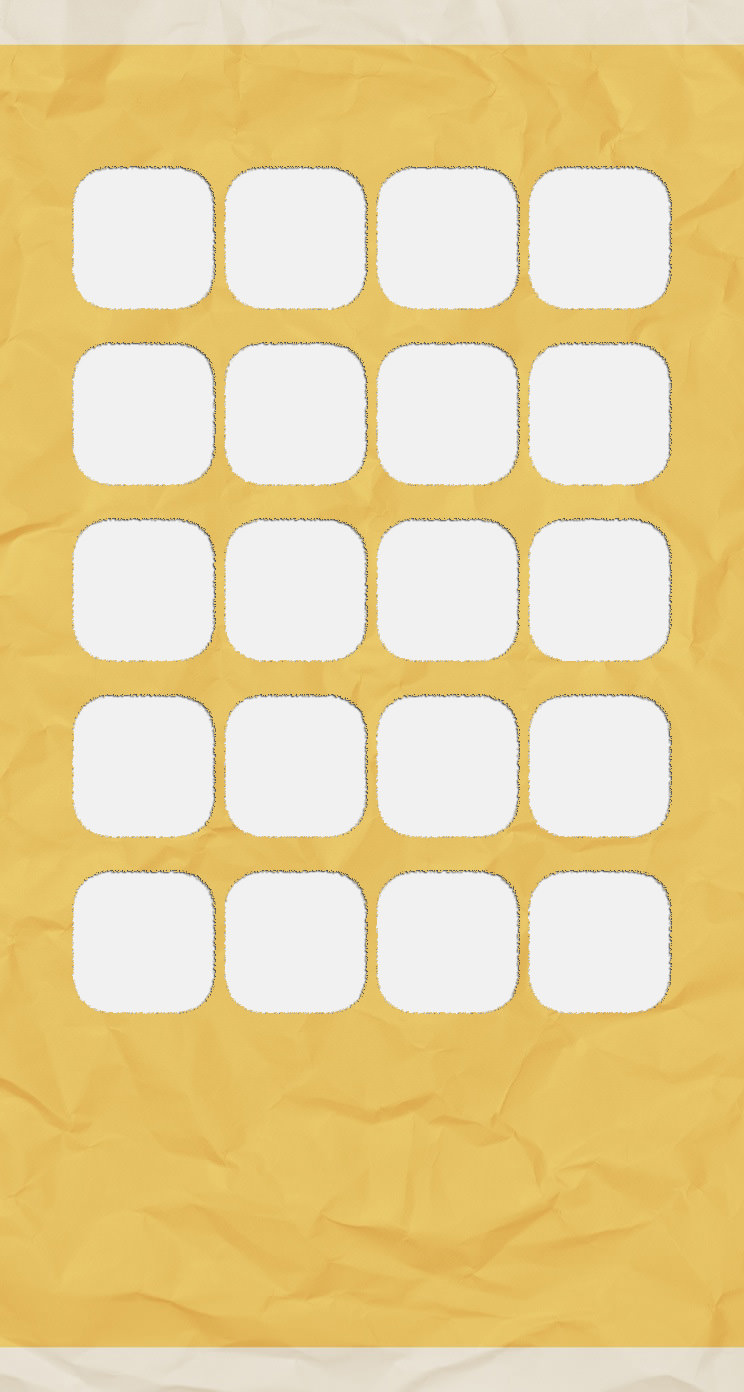 棚黄ギザギザ可愛い和紙 Wallpaper Sc Iphone5s Se壁紙