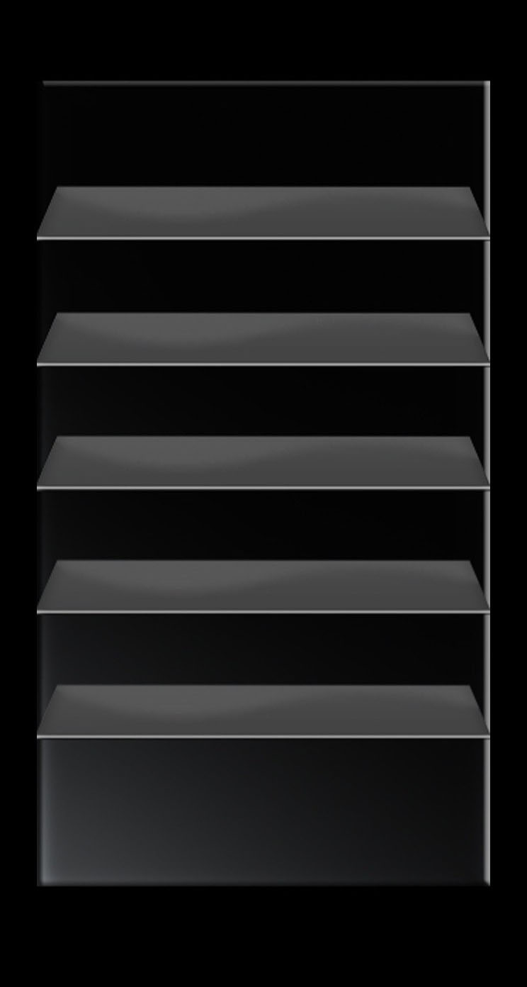 Shelf Black Ash Simple Wallpaper Sc Iphone5s Se