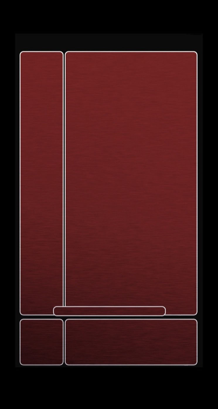 棚赤黒クールシンプル Wallpaper Sc Iphone5s Se壁紙