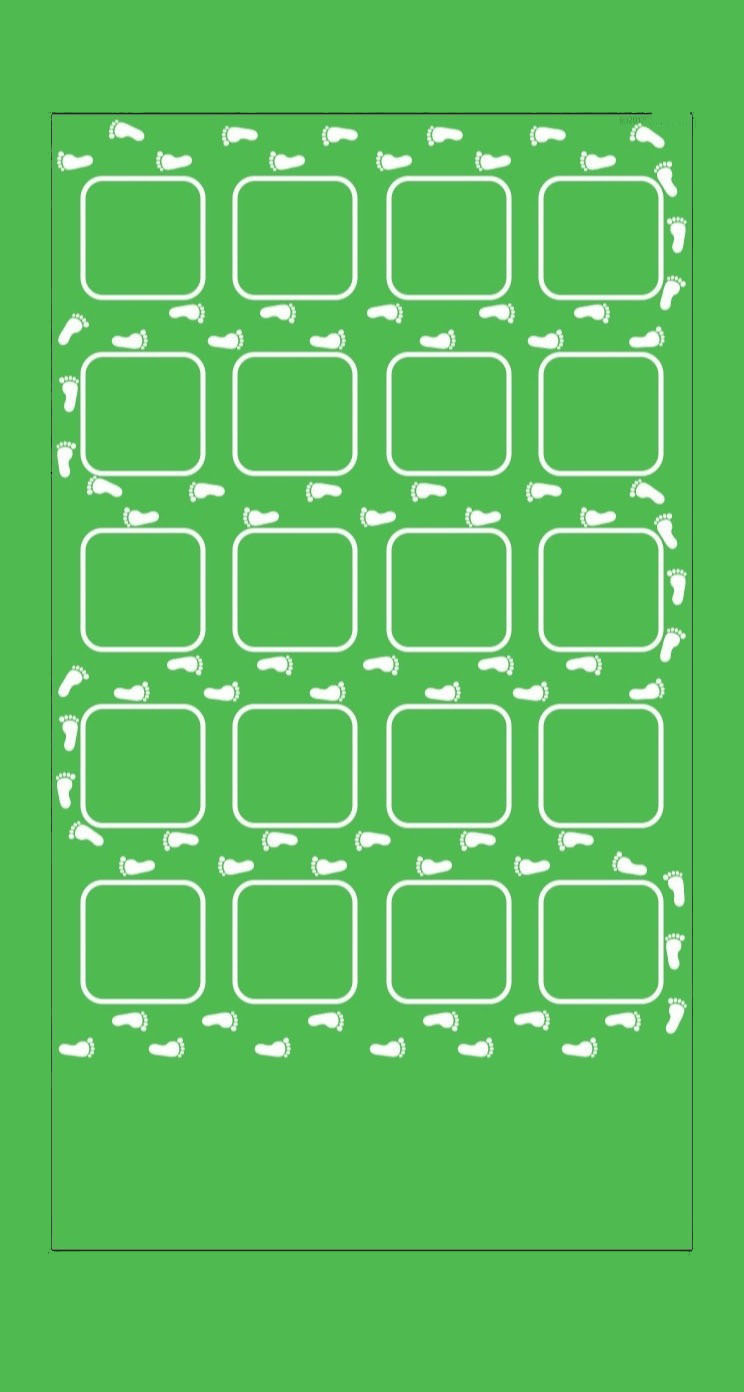 棚足あと緑シンプル Wallpaper Sc Iphone5s Se壁紙