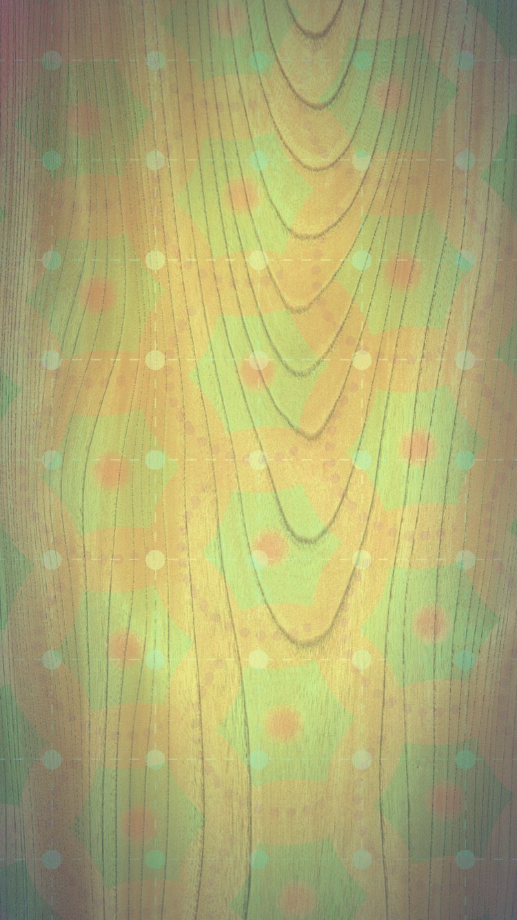 棚木目ドット黄緑 Wallpaper Sc Iphone6s壁紙