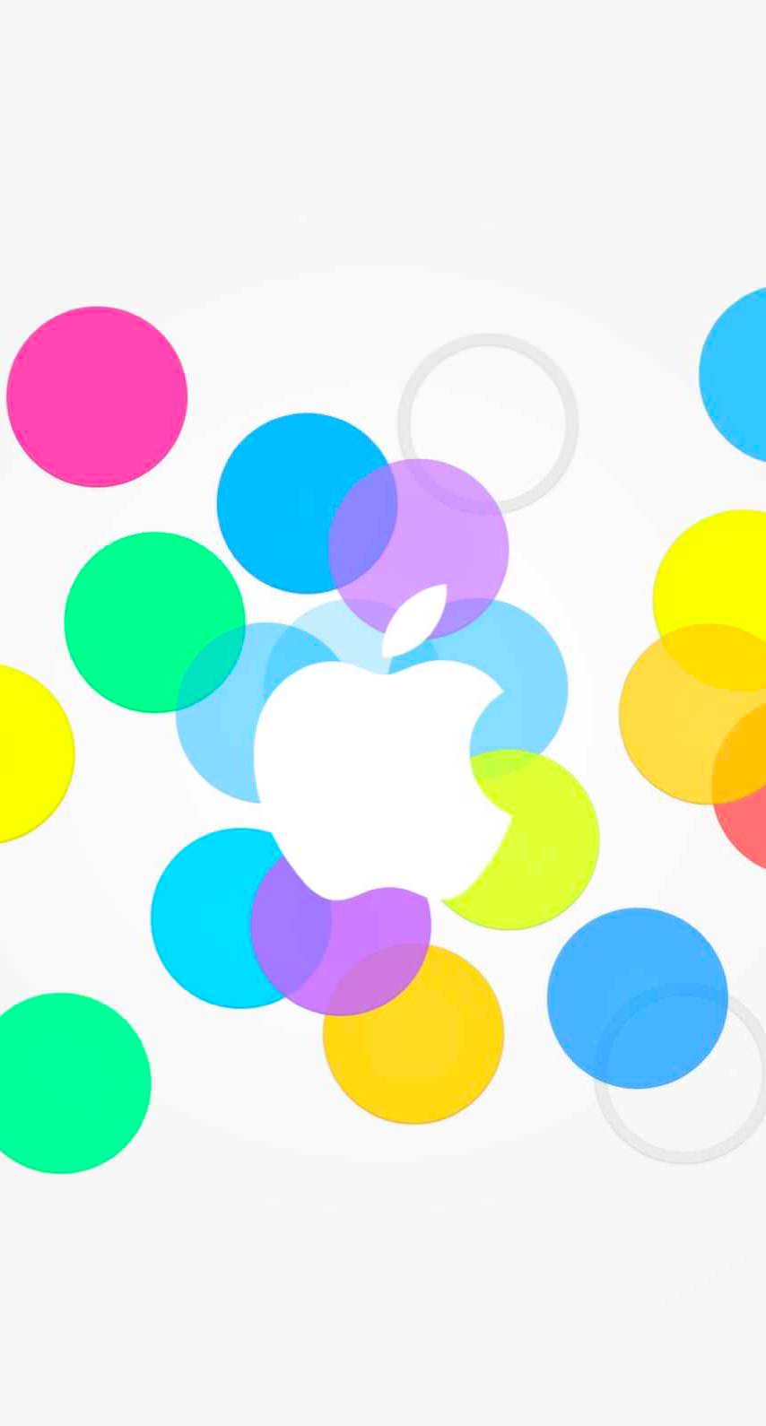 apple logo colorful | wallpaper.sc iPhone6s