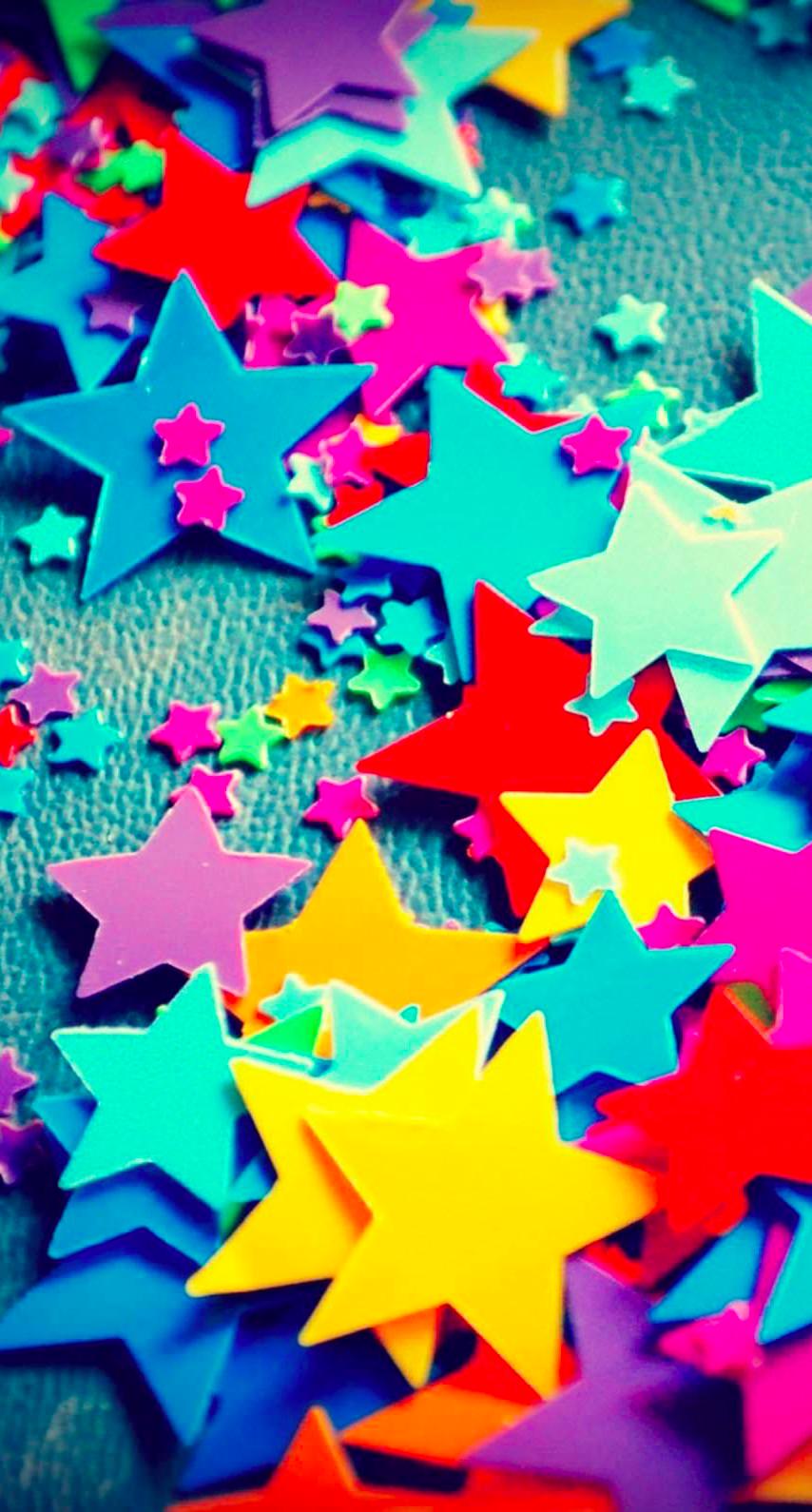 Colorful Star Wallpaper Sc Iphone6s