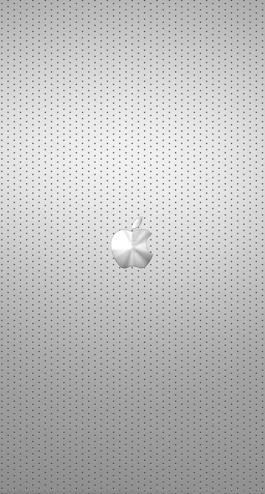 Appleロゴクール銀 Wallpaper Sc Iphone6s壁紙