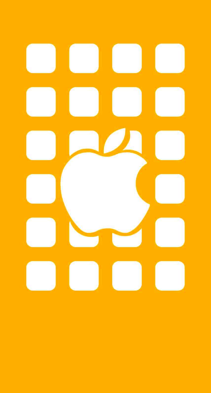 Appleロゴ棚黄 Wallpaper Sc Iphone6s壁紙