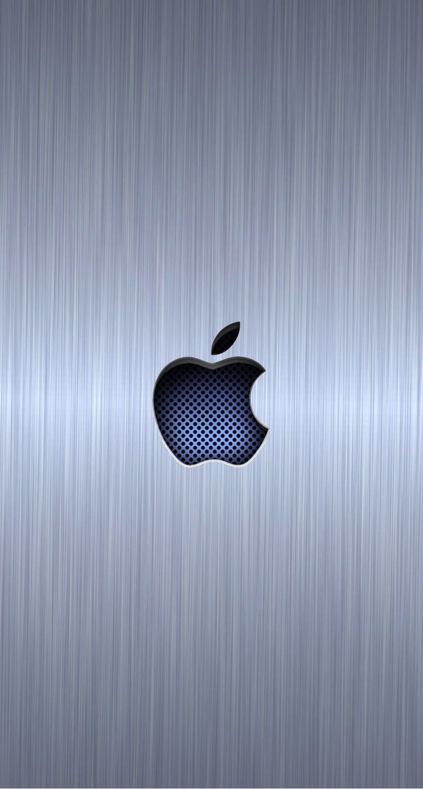 Silver Apple Cool Wallpaper Sc Iphone6s