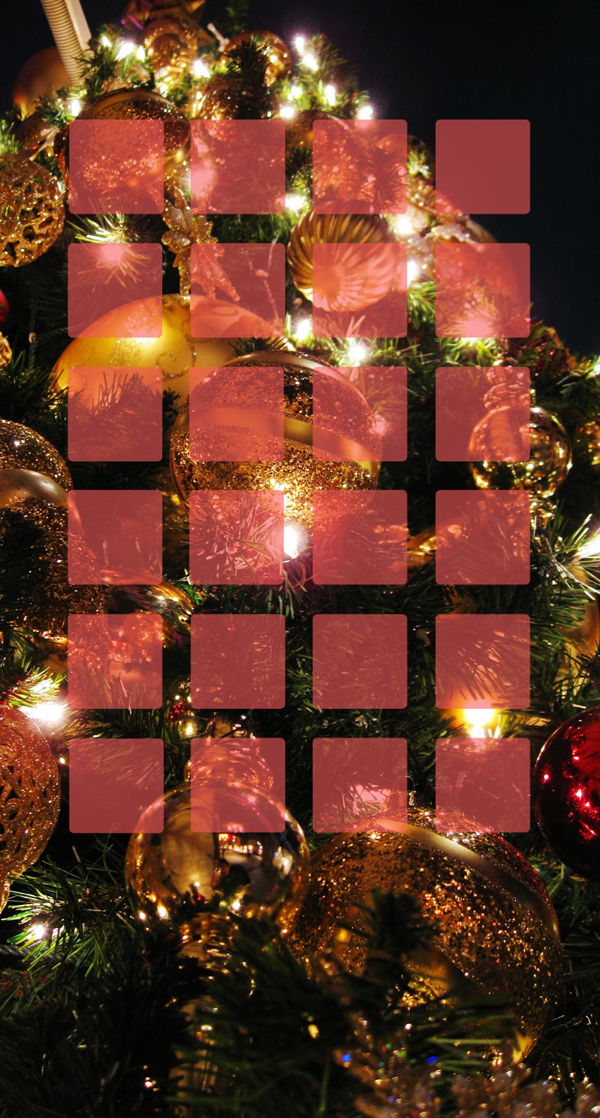 棚クリスマスツリー赤女子向け Wallpaper Sc Iphone6s壁紙
