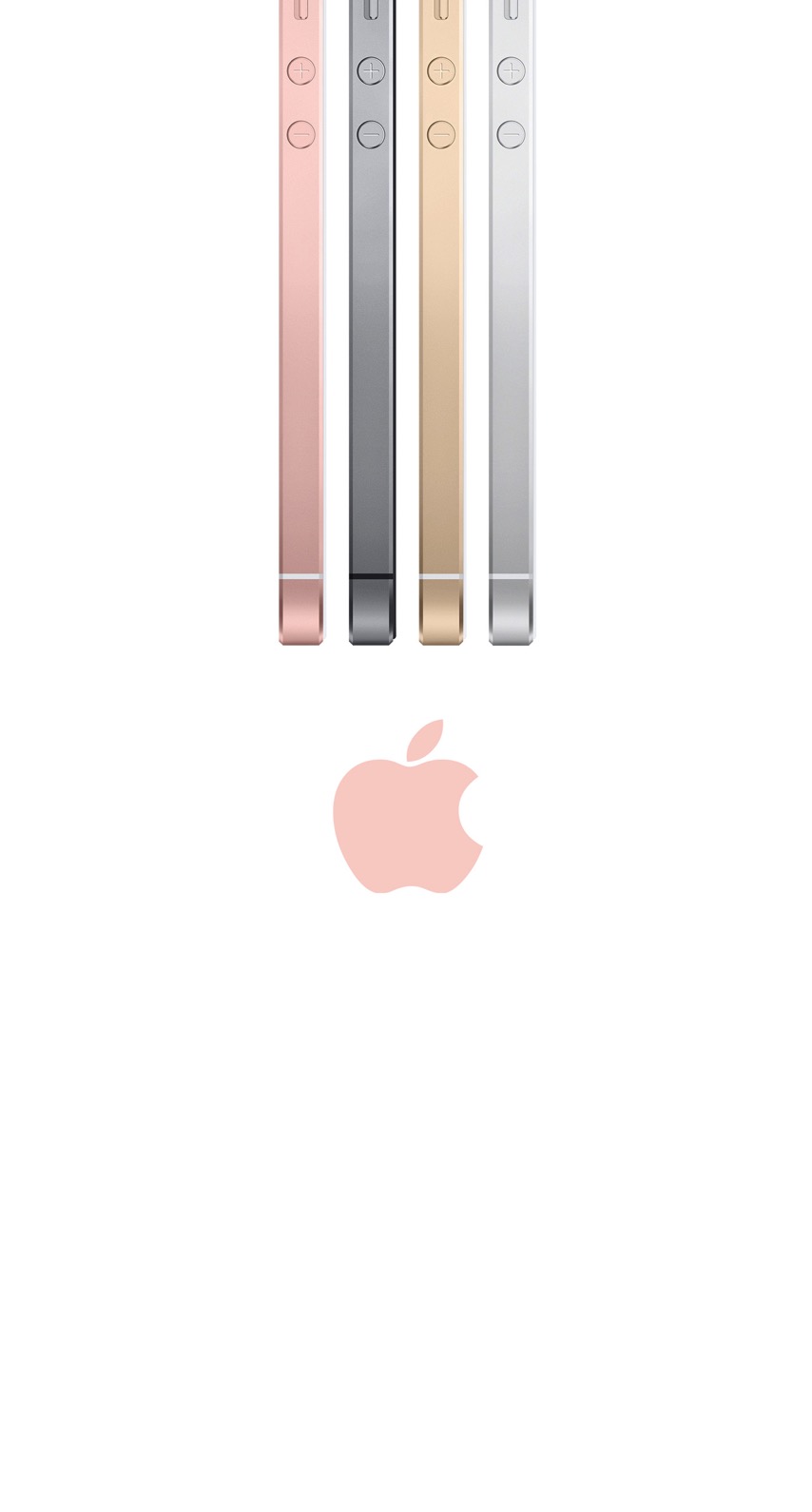 Smartphone Apple Logo Rose Gold Wallpaper Sc Iphone6s