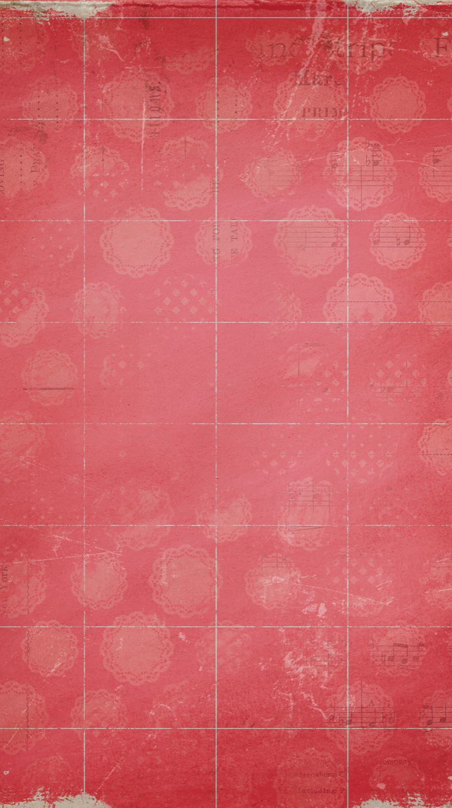 赤楽譜音符 Wallpaper Sc Iphone6s壁紙