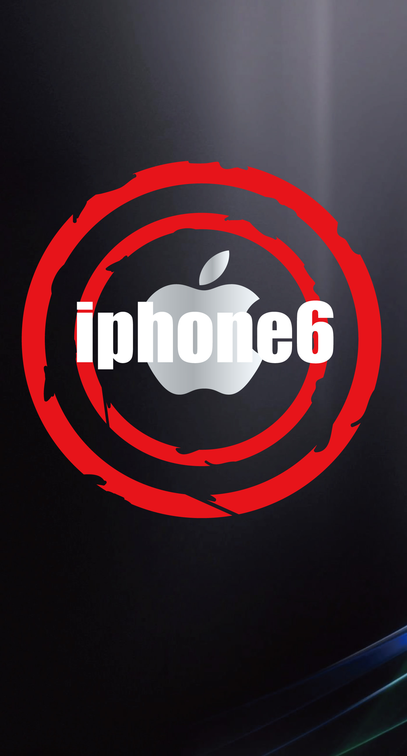 Illustrations Apple Logo Iphone6 Black Wallpaper Sc Iphone6splus