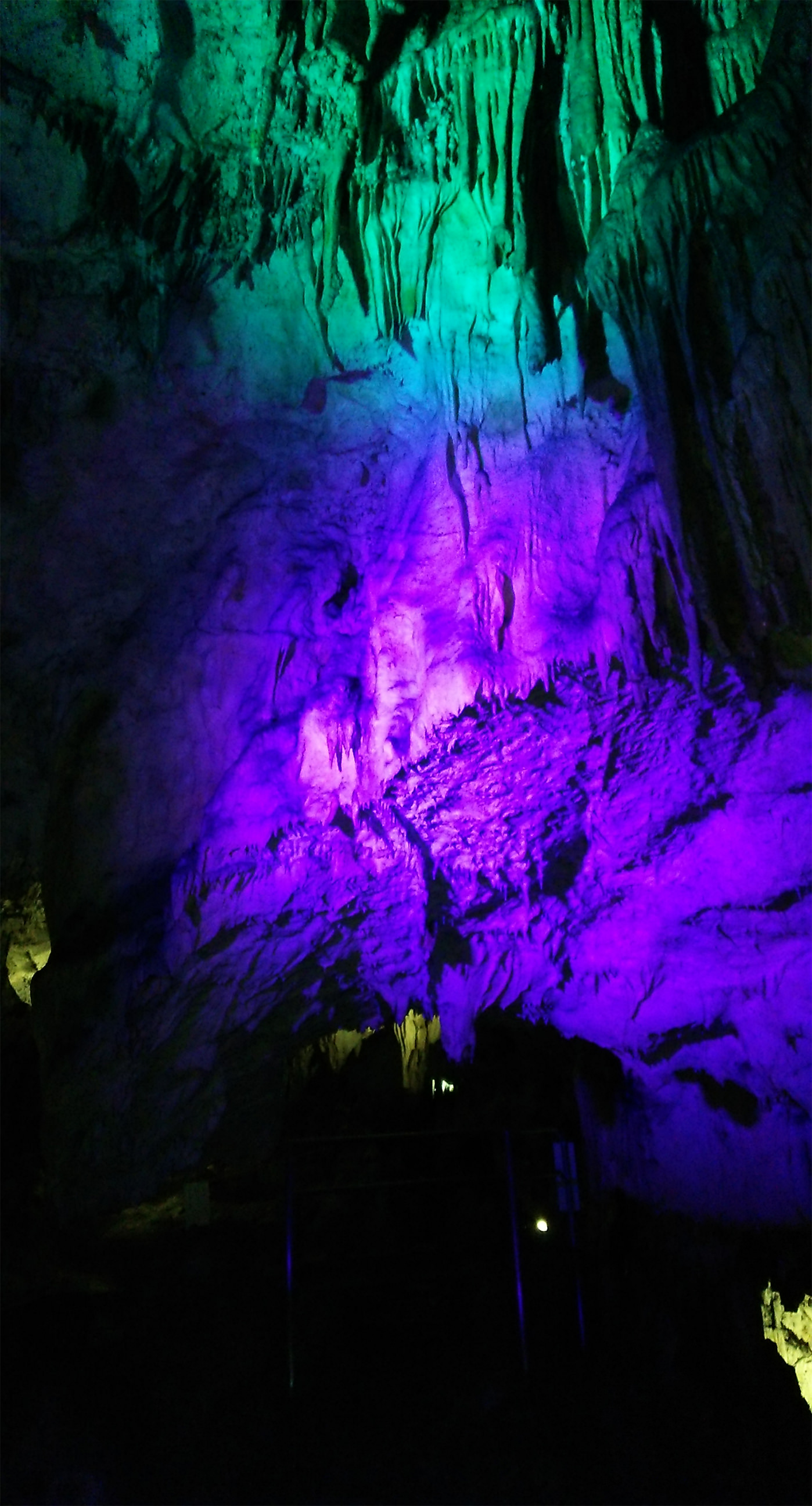 風景洞窟緑紫 Wallpaper Sc Iphone6splus壁紙