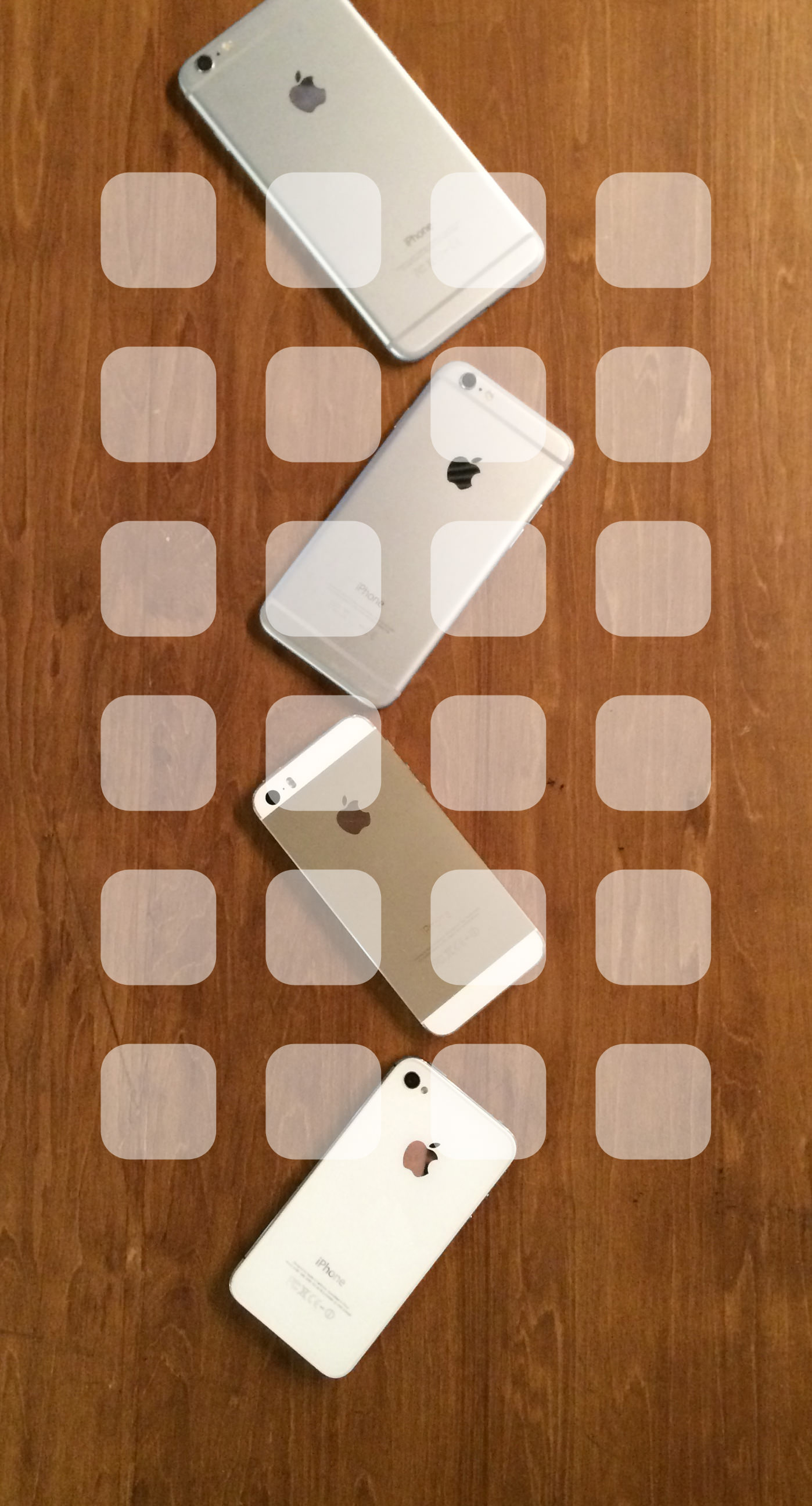 Iphone4s Iphone5s Iphone6 Iphone6plus Appleロゴ木板茶色棚 Wallpaper Sc Iphone6splus壁紙
