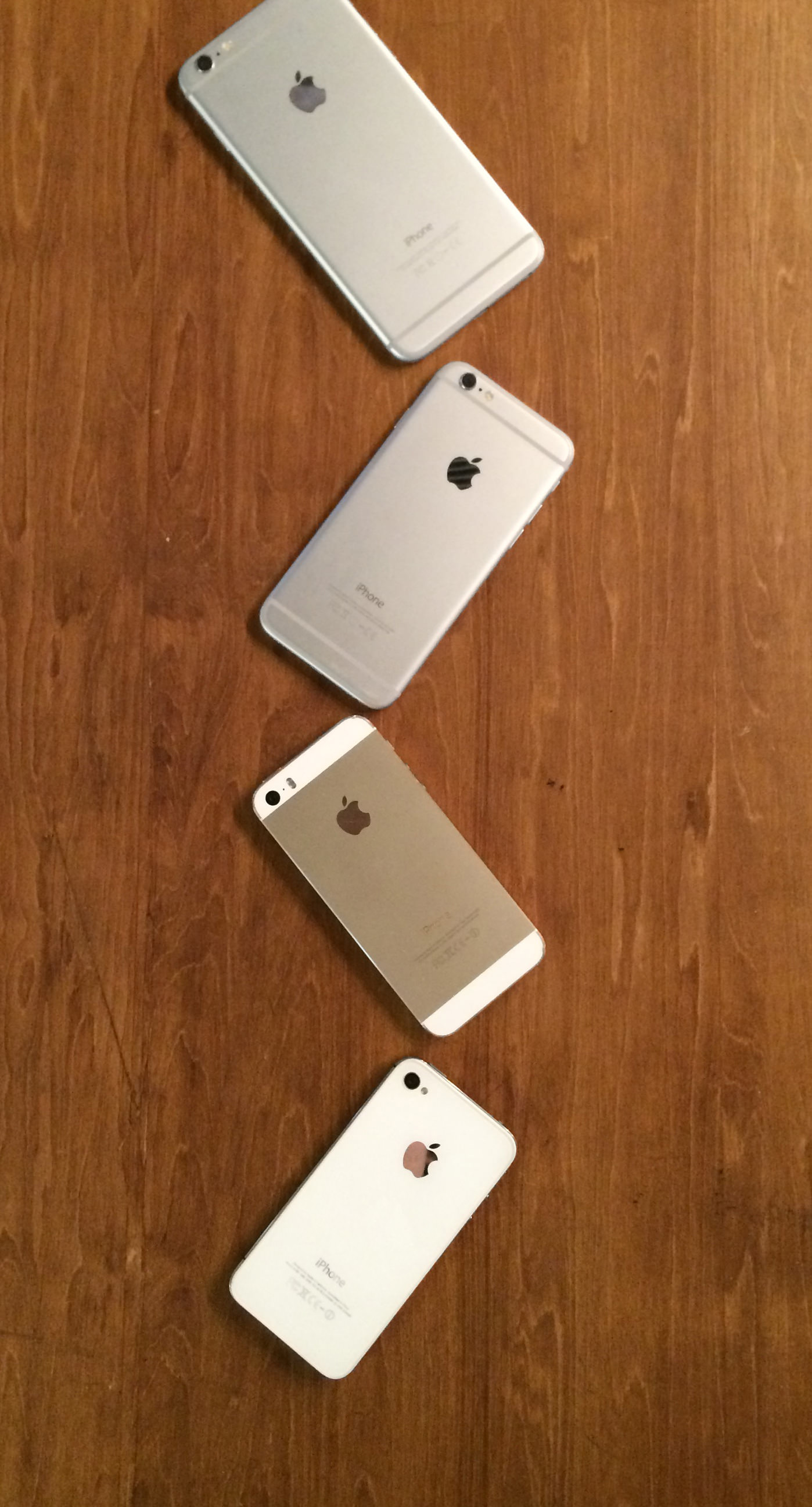 Iphone4s Iphone5s Iphone6 Iphone6plus Appleロゴ木板茶色 Wallpaper Sc Iphone6splus壁紙