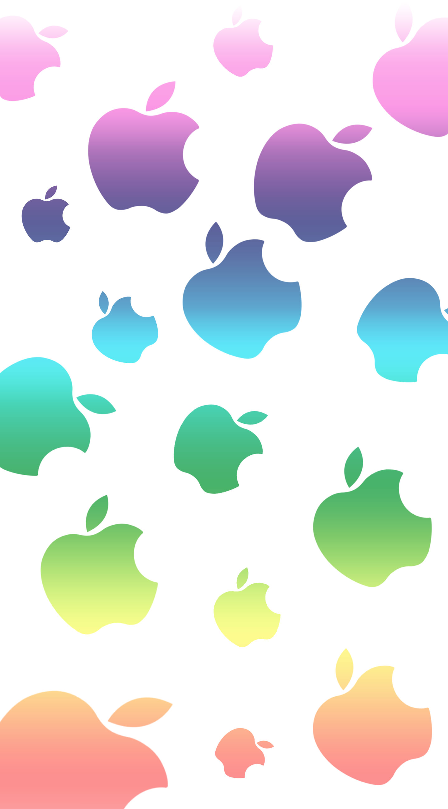 Cute Colorful Apple Wallpaper Sc Iphone6splus