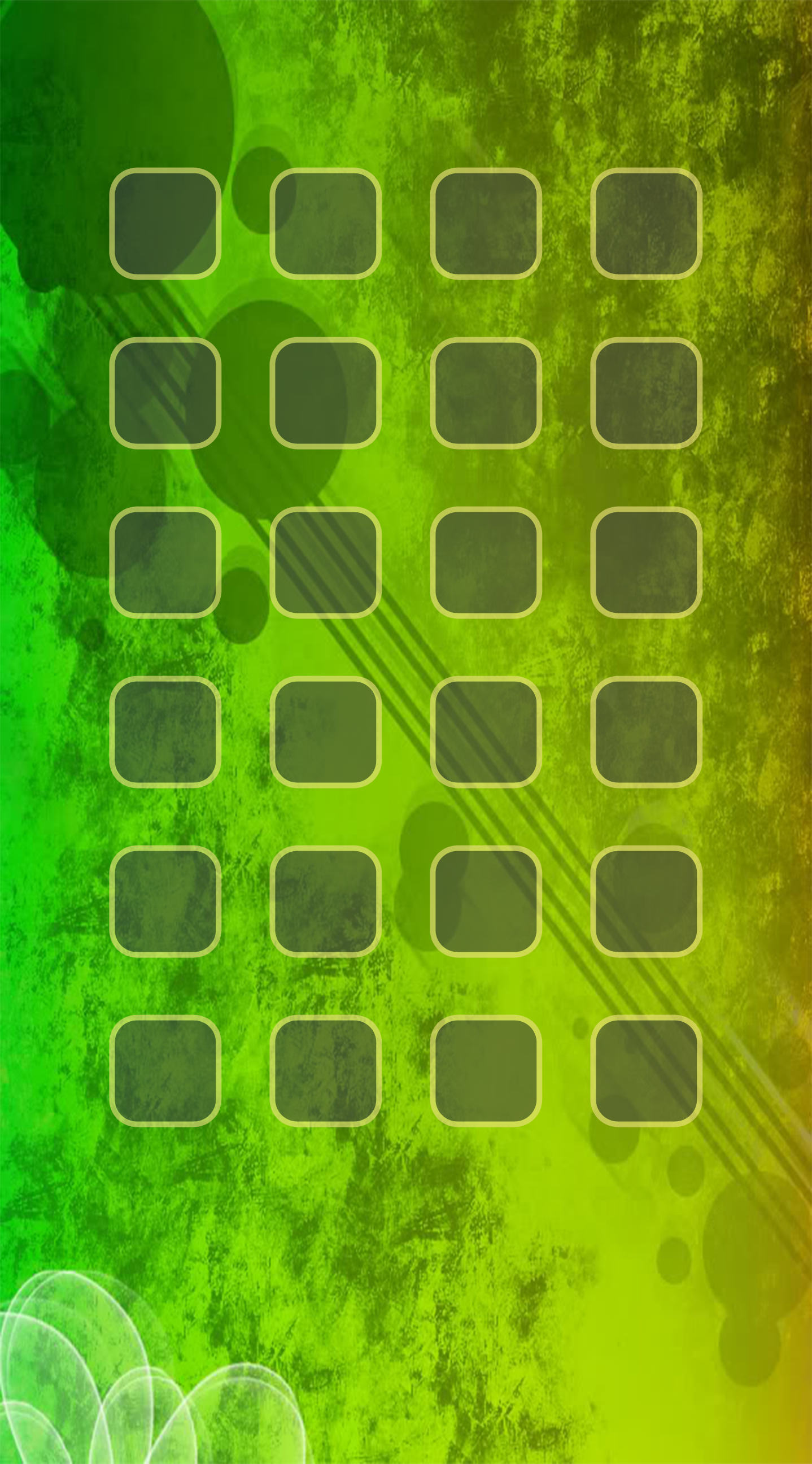 Shelf Pattern Yellow Green Wallpapersc Iphone6splus
