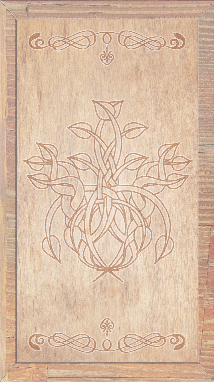 Wood grain leaves Brown | wallpaper.sc iPhone7