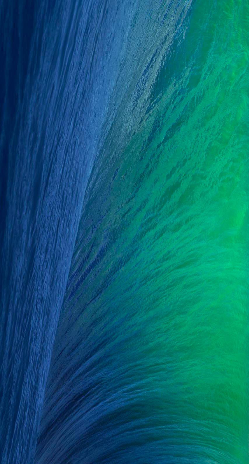 風景波mavericks青緑 Wallpaper Sc Iphone7壁紙