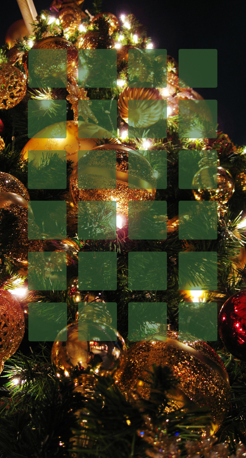 棚クリスマスツリー緑女子向け Wallpaper Sc Iphone7壁紙