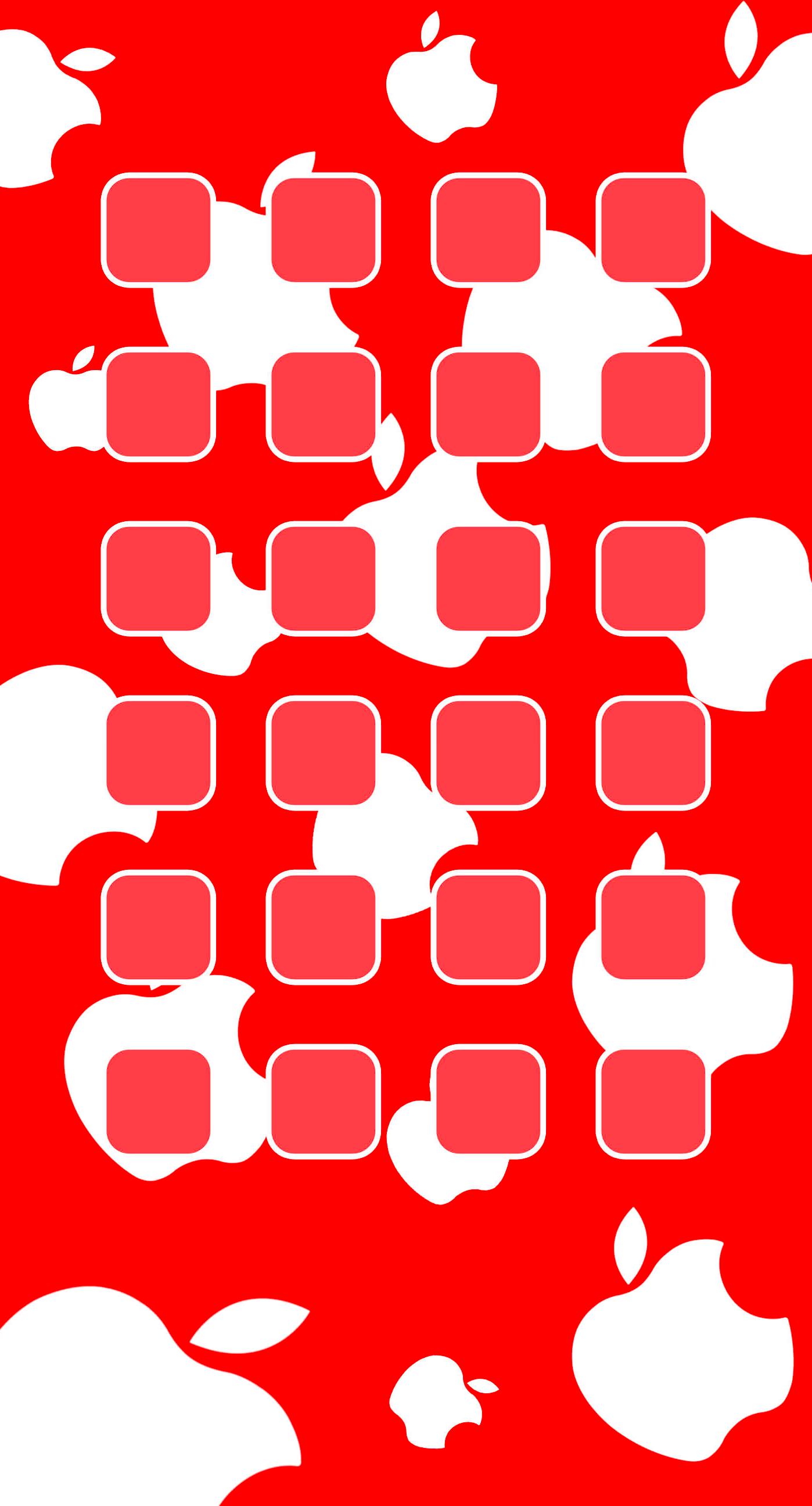 棚apple赤 Wallpaper Sc Iphone7plus壁紙