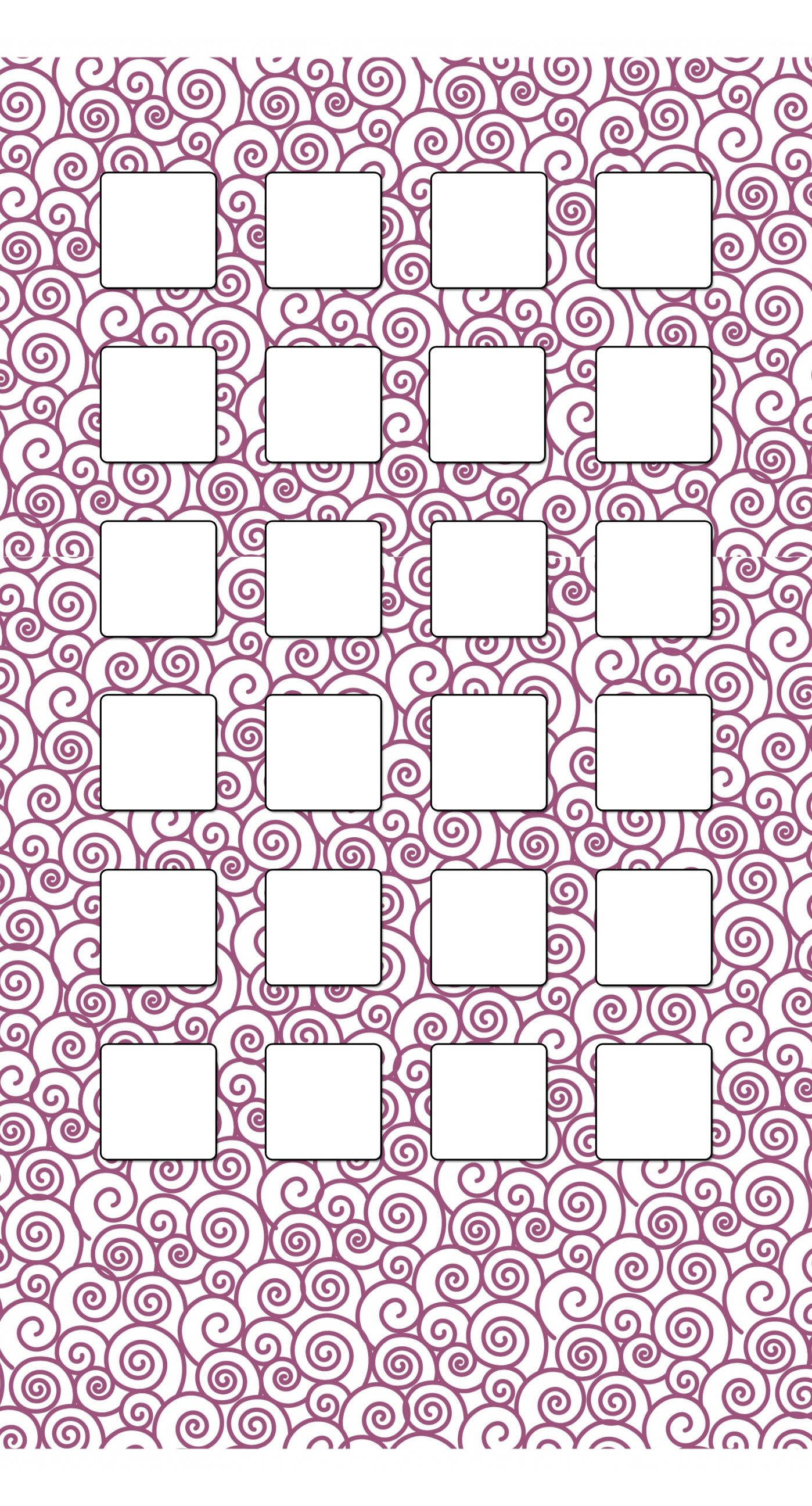 棚シンプル正月渦巻き紫 Wallpaper Sc Iphone7plus壁紙