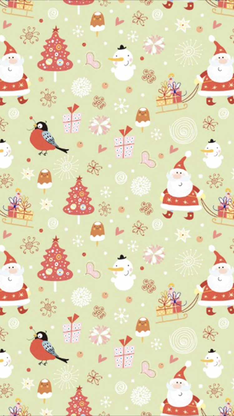 クリスマス サンタクロース Wallpaper Sc Iphone8壁紙