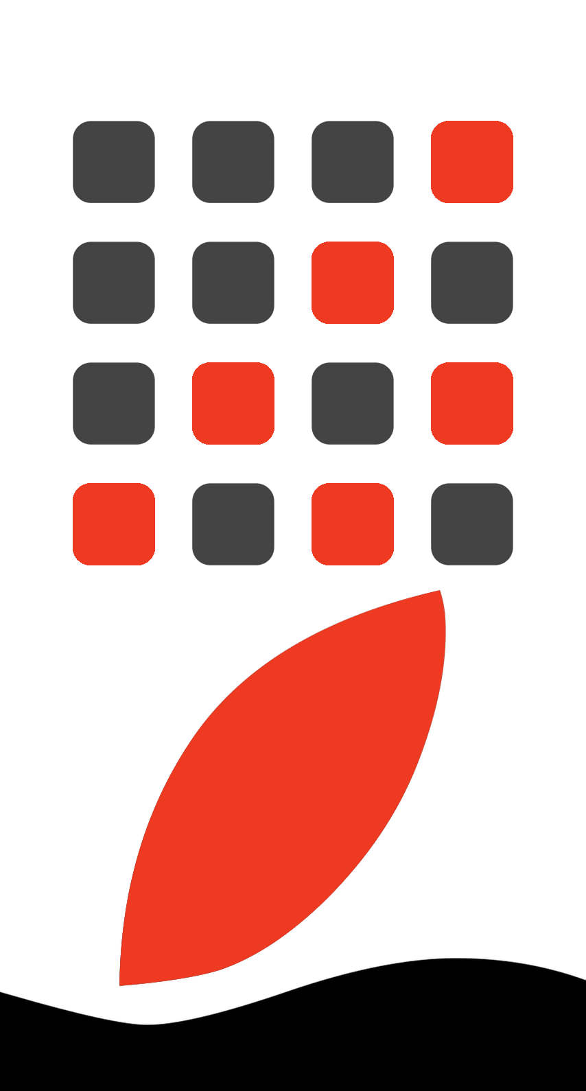 Apple Logo Shelf Black And White Red Wallpaper Sc Iphone8